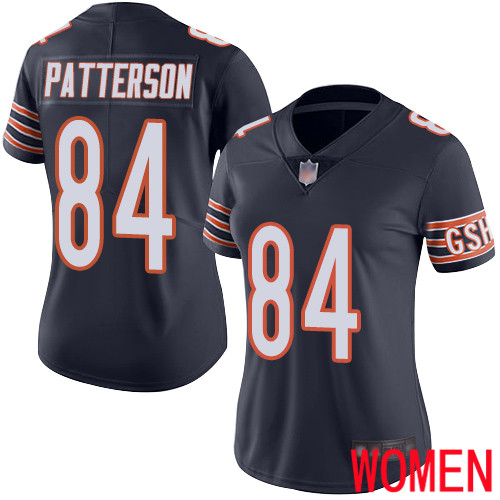 Chicago Bears Limited Navy Blue Women Cordarrelle Patterson Home Jersey NFL Football #84 Vapor Untouchable->youth nfl jersey->Youth Jersey